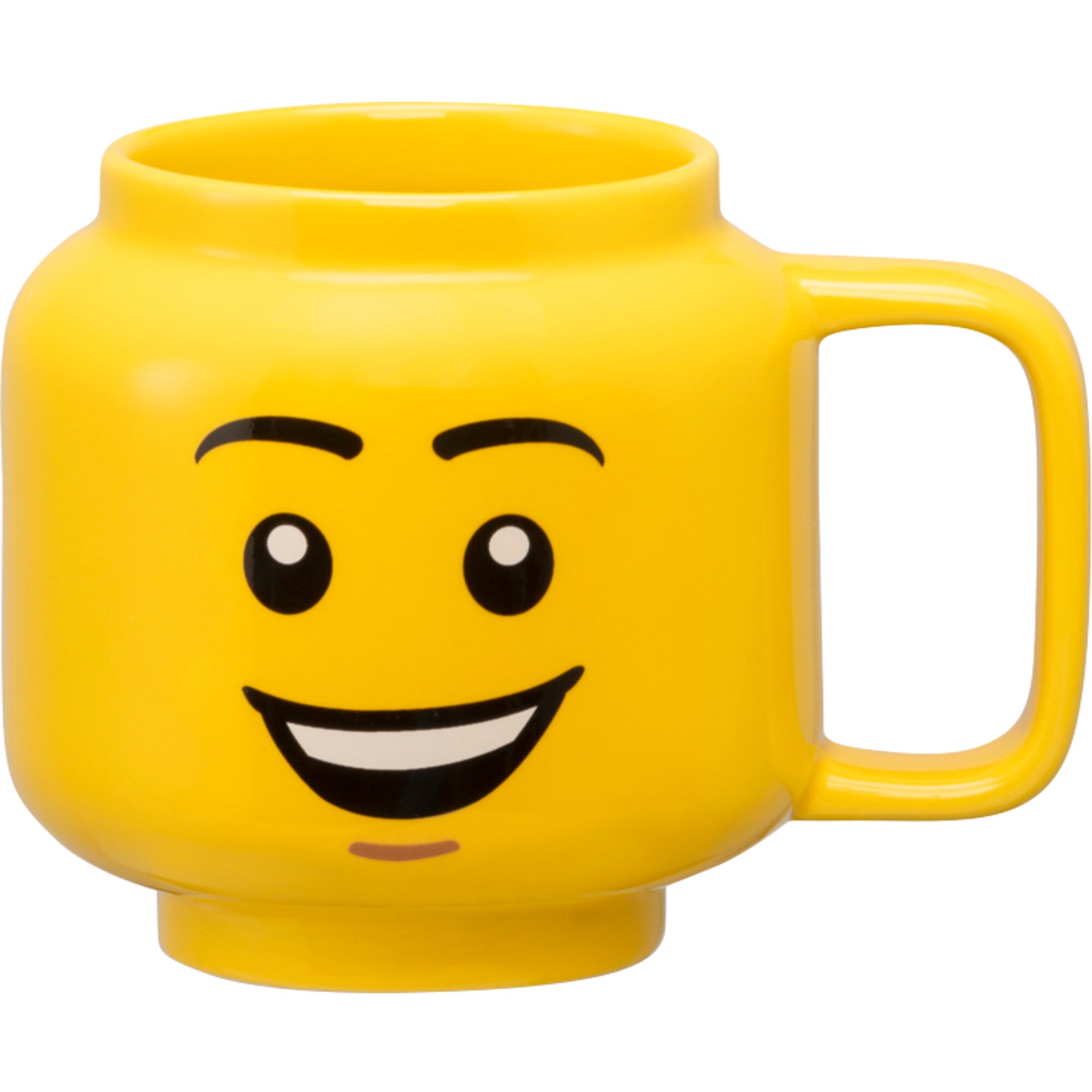 Room Copenhagen Tasse LEGO Keramiktasse Happy Boy, klein - Bild 1