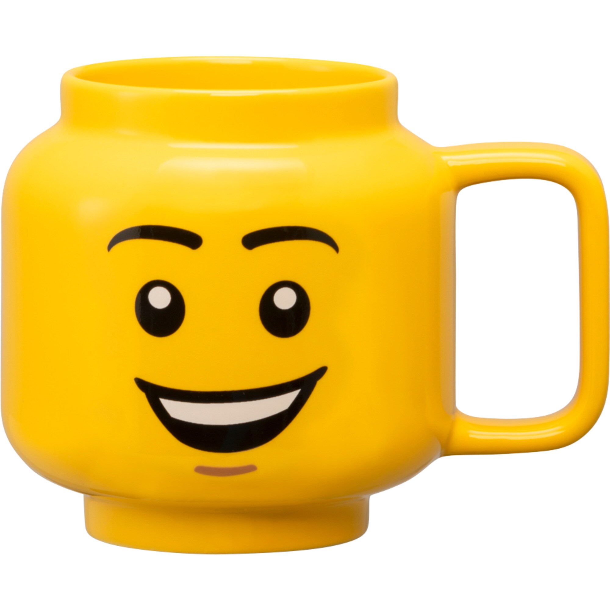 Room Copenhagen Tasse LEGO Keramiktasse Happy Boy, gro&szlig; - Bild 1