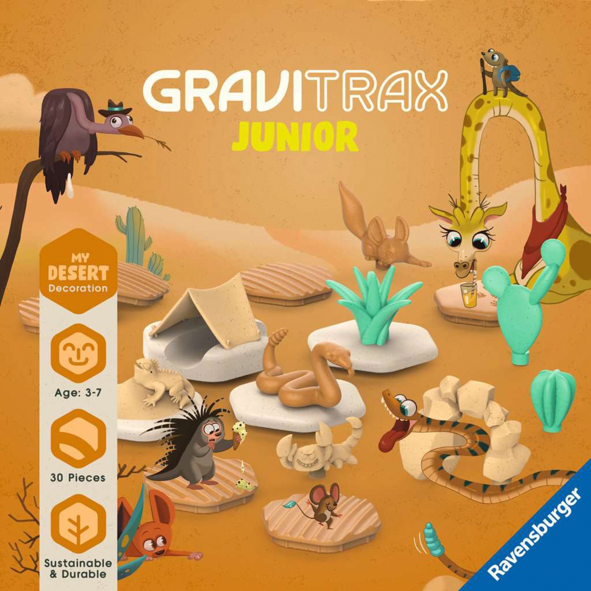 Ravensburger Bahn GraviTrax Junior Erweiterung Desert - Bild 1