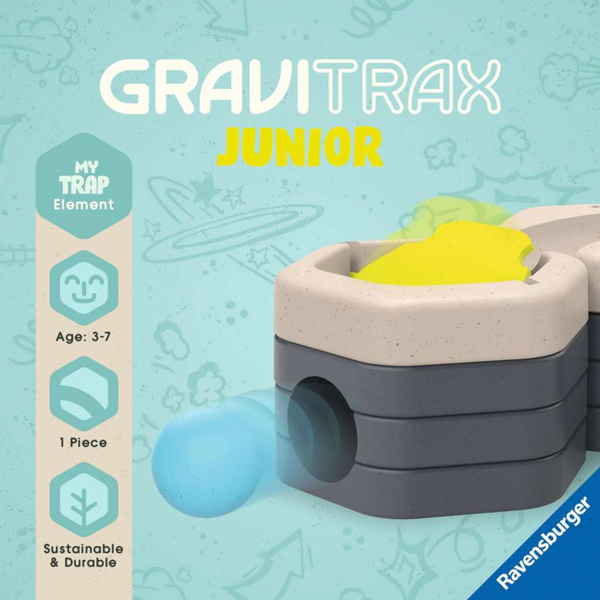 Ravensburger Bahn GraviTrax Junior Element Trap - Bild 1