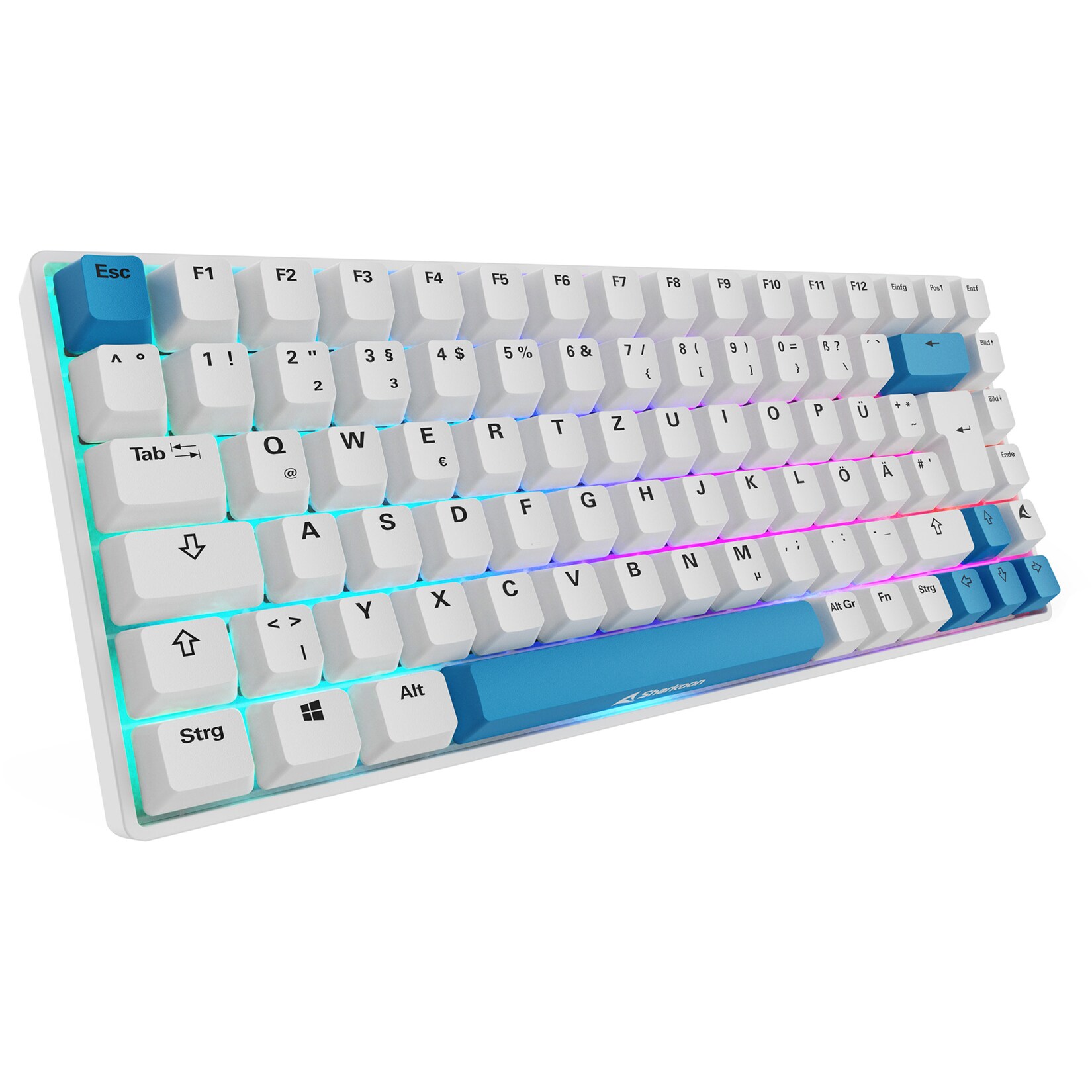 Sharkoon Gaming-Tastatur SKILLER SGK50 S3 PBT