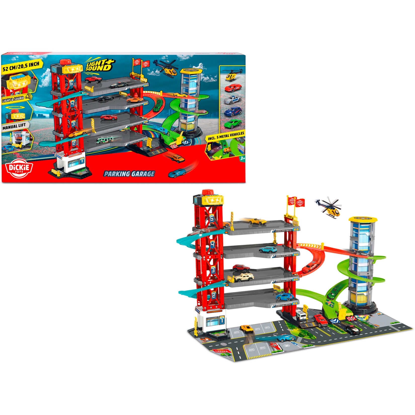 Dickie Spielgebäude Parking Garage | 04006333085048