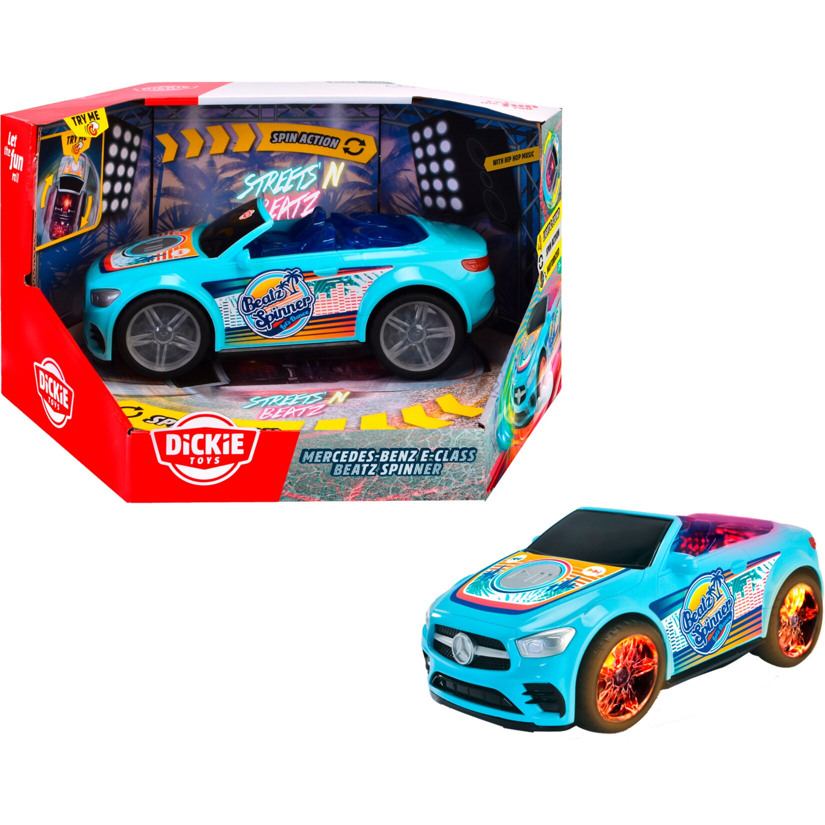 Dickie Spielfahrzeug Mercedes E-Klasse Beatz Spinner | 04006333085543