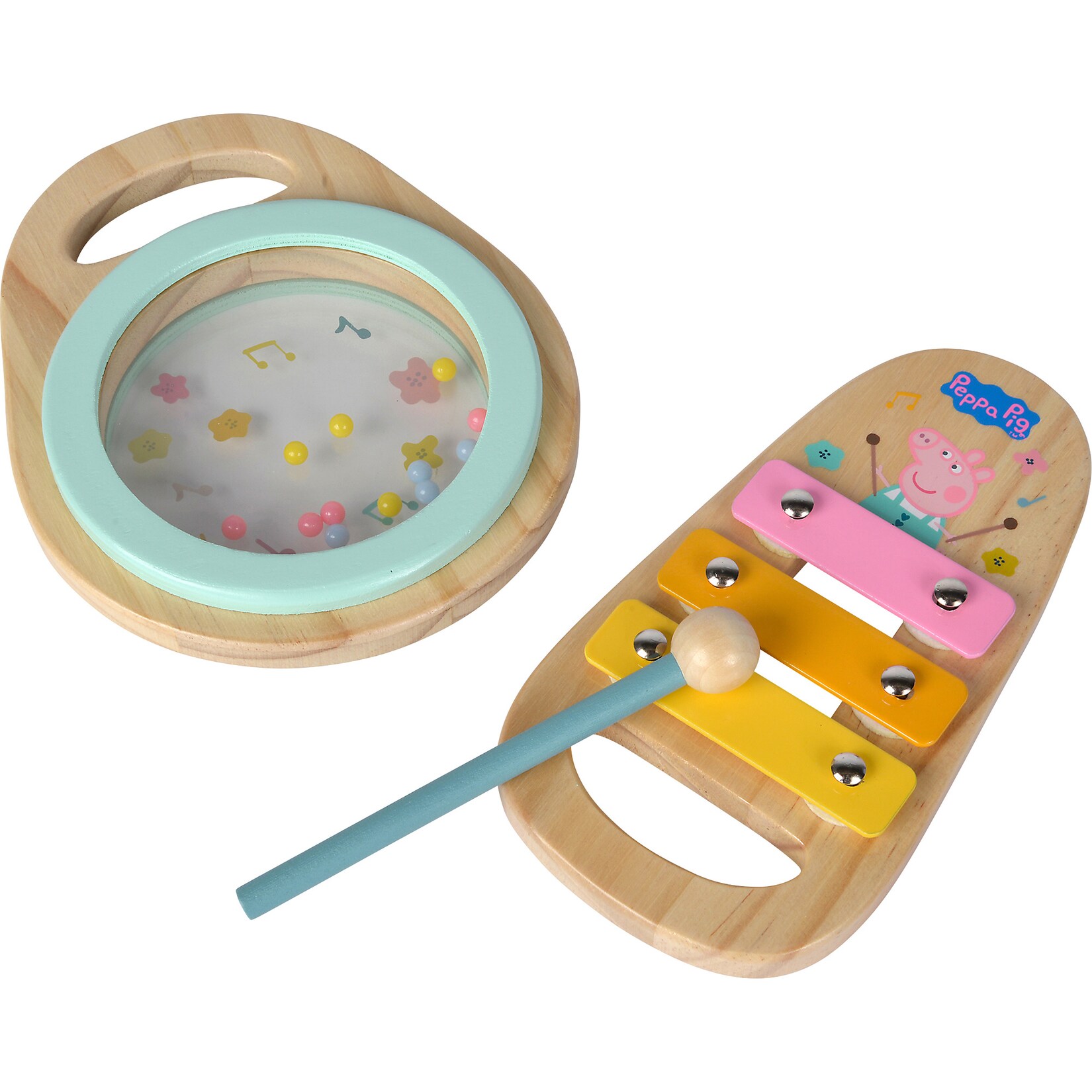 Eichhorn Musikspielzeug Peppa Pig Holz-Musikset