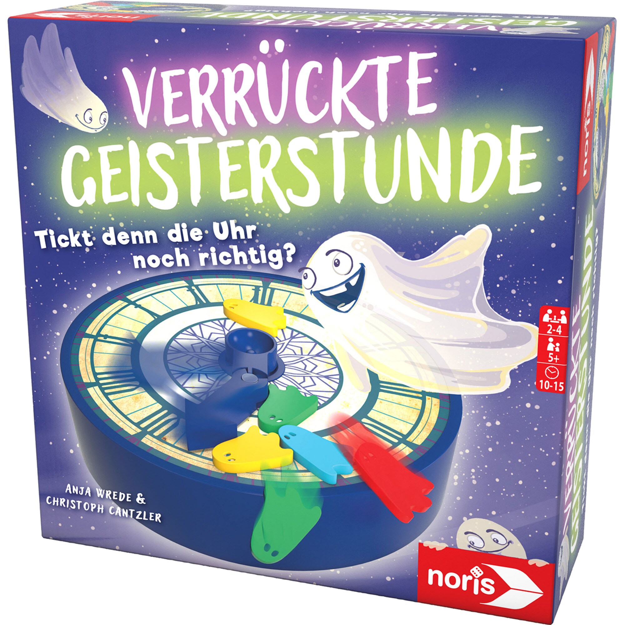 Noris Brettspiel Verr&uuml;ckte Geisterstunde - Bild 1