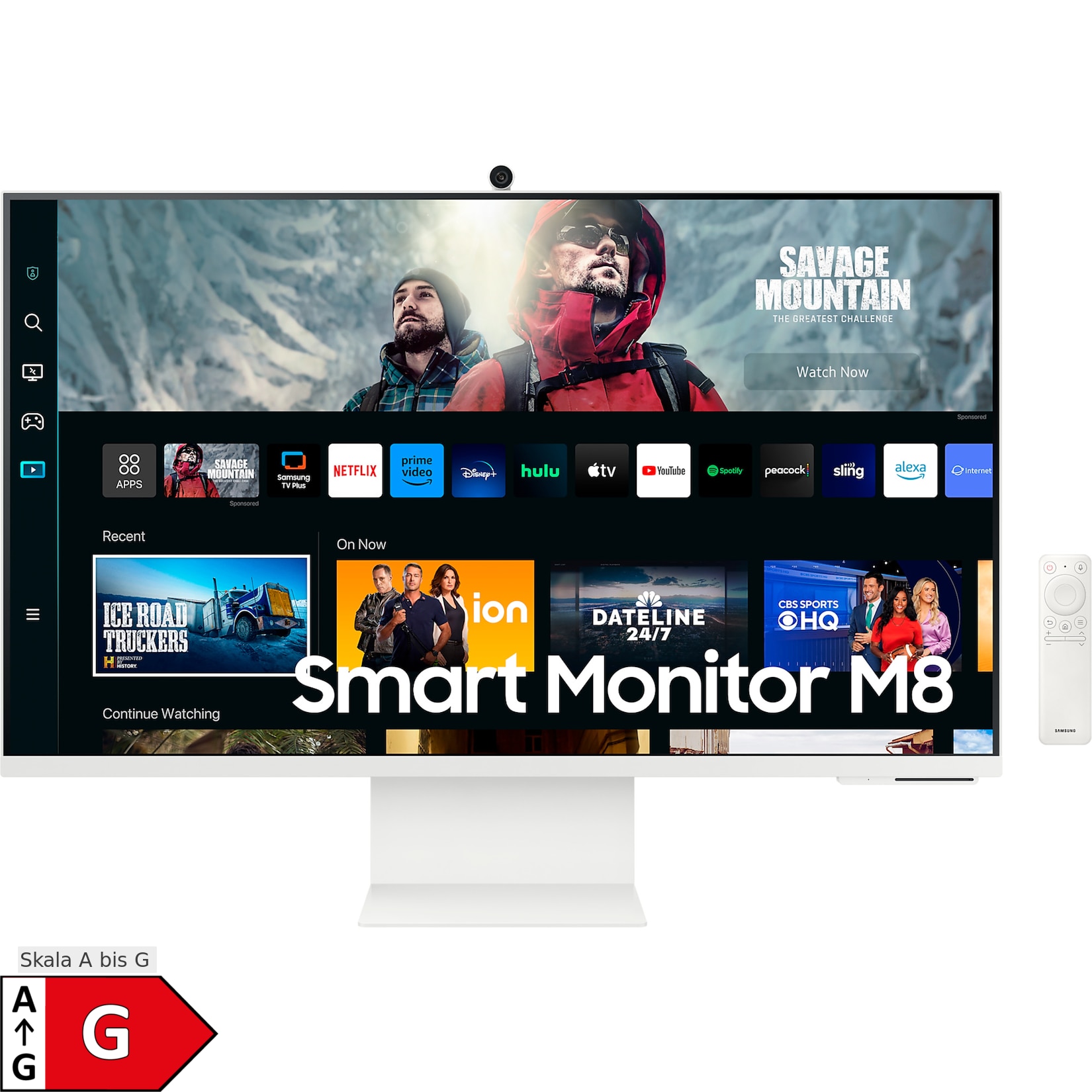 Samsung LED-Monitor Smart Monitor M80C S32CM801UU