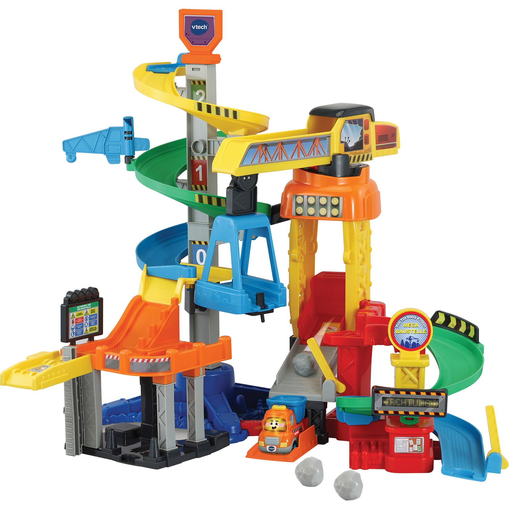 Vtech Spielgebäude Tut Tut Baby Flitzer – Mega Baustelle | 03417765435041