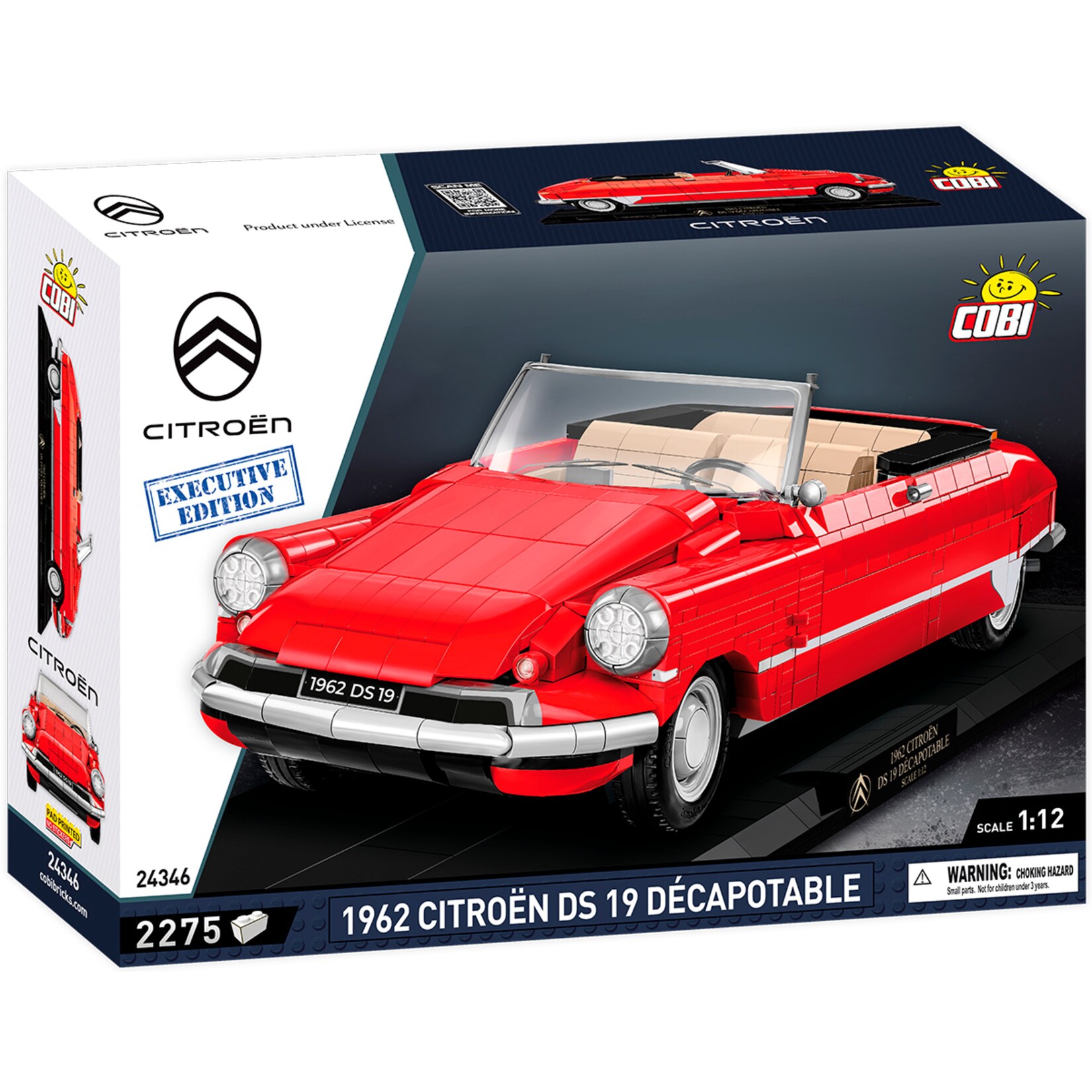 COBI Konstruktionsspielzeug 1962 Citroen DS 19 Convertible Executive Edition | 05902251243463