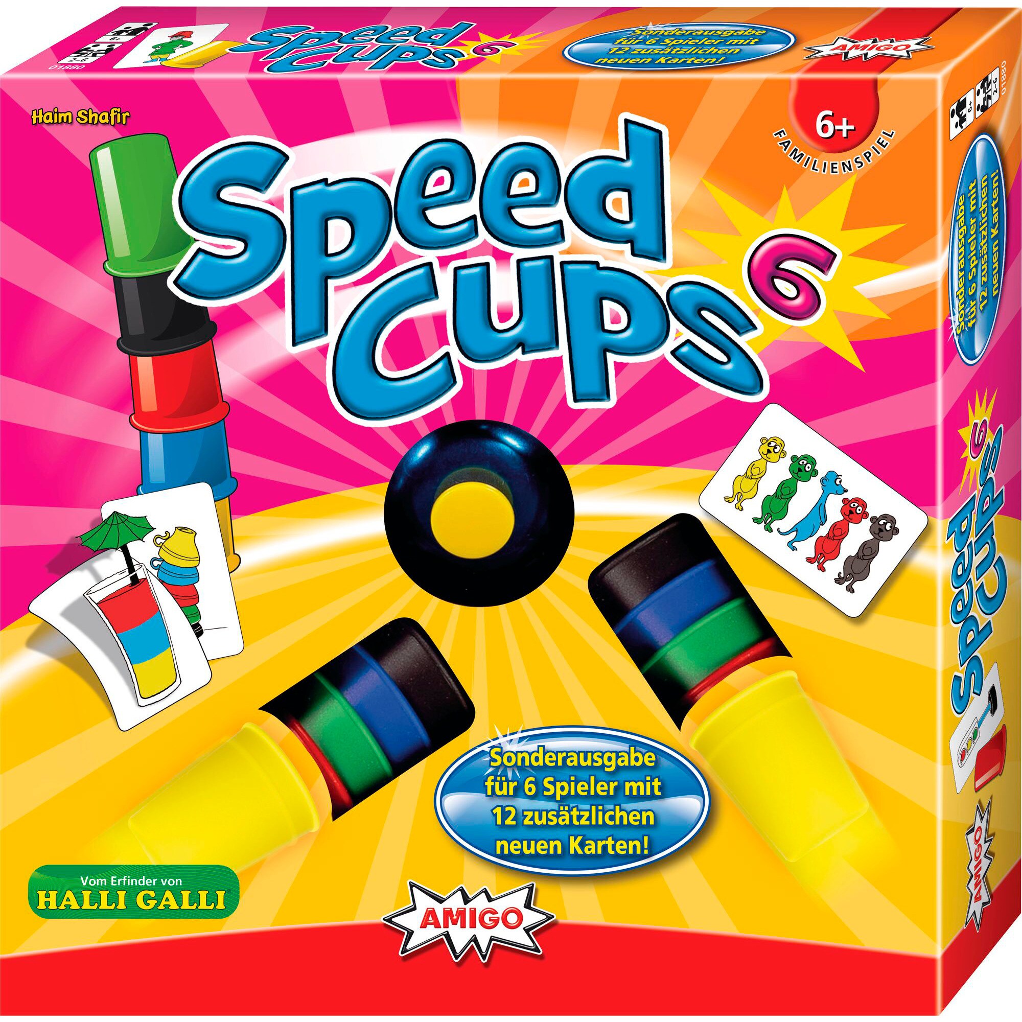 Amigo Geschicklichkeitsspiel Speed Cups 6 - Bild 1