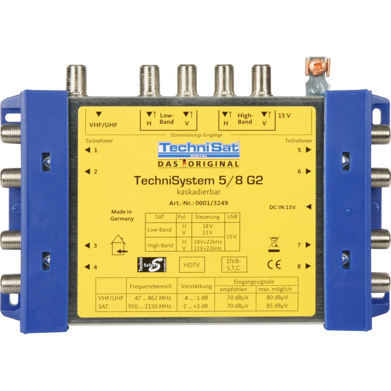 TechniSat Multischalter TechniSystem 5/8 G2 DC-NT