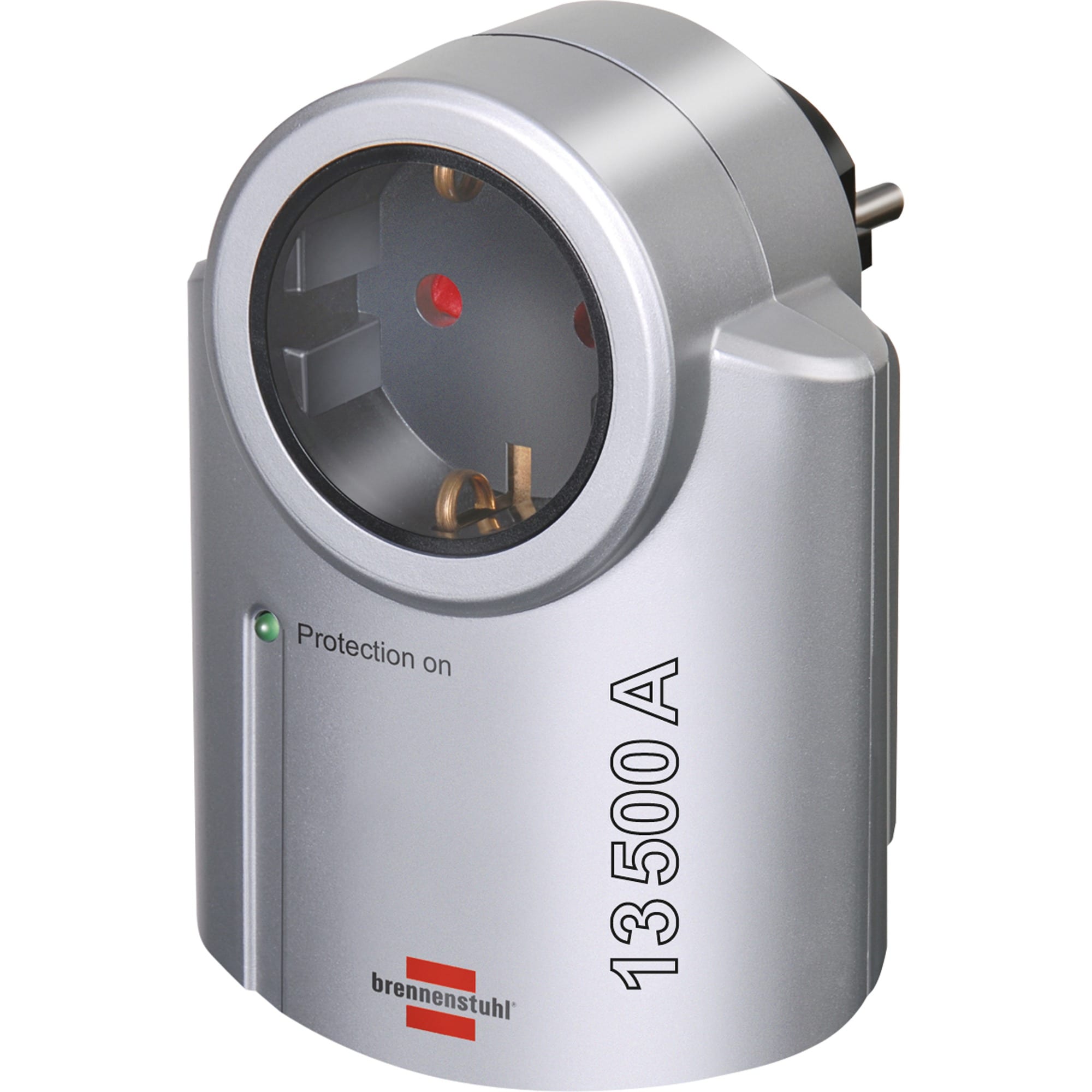 Brennenstuhl &Uuml;berspannungsschutz Primera-Line Steckdosenadapter mit &Uuml;berspannungsschutz - Bild 1