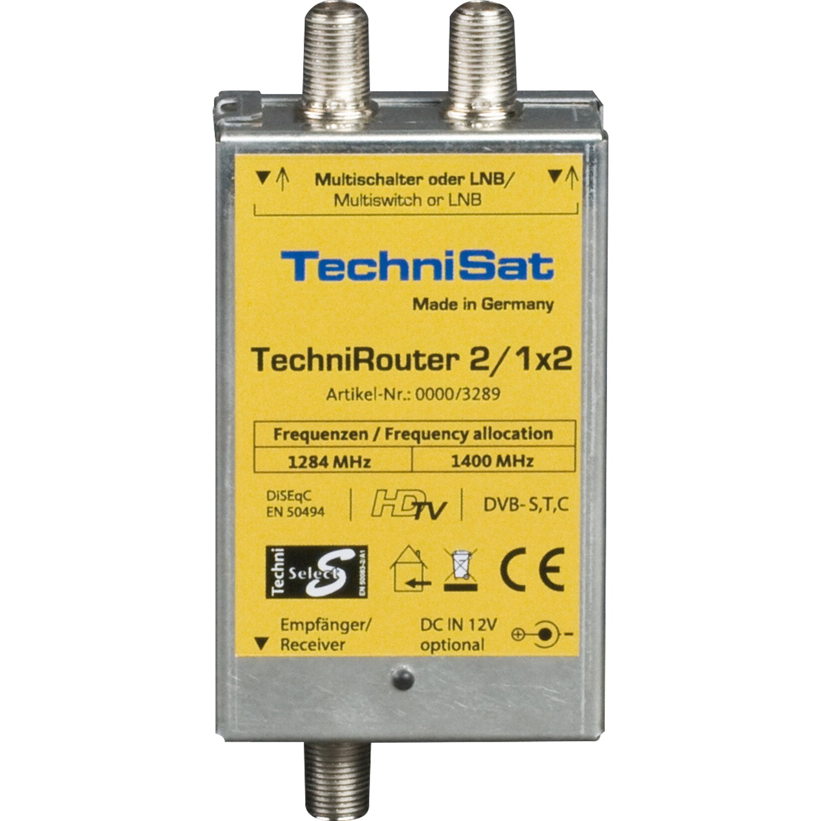 TechniSat Multischalter TECHNIROUTER MINI 2/1X2 | 04019588032897
