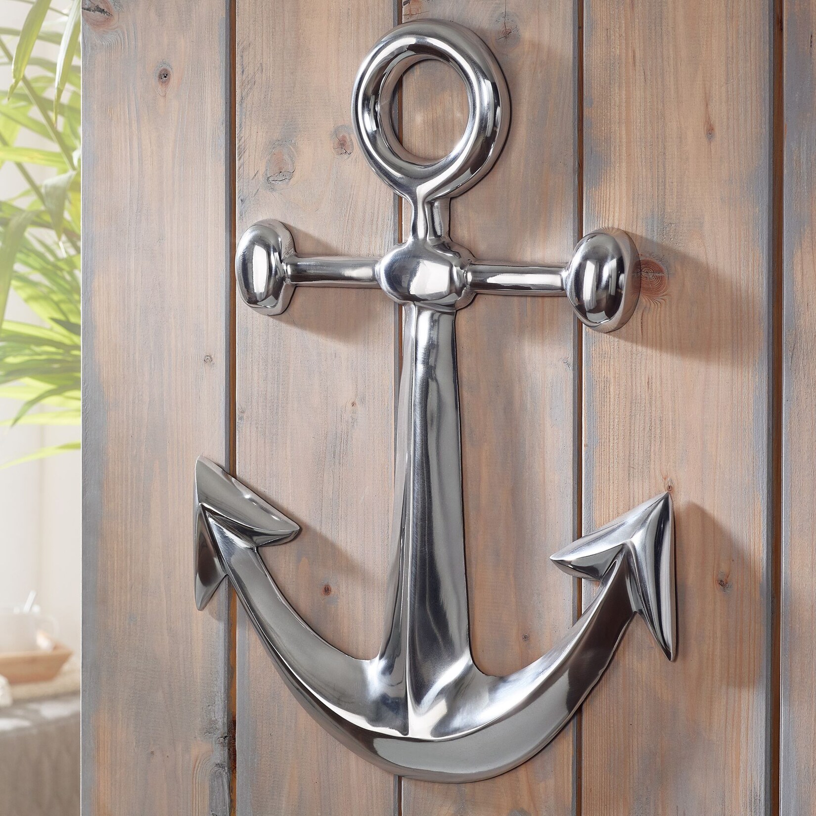 Maritime Dekoration Anker Maritim Deko Aluminium Schiffsanker Bootsanker Wand | 04250950260566