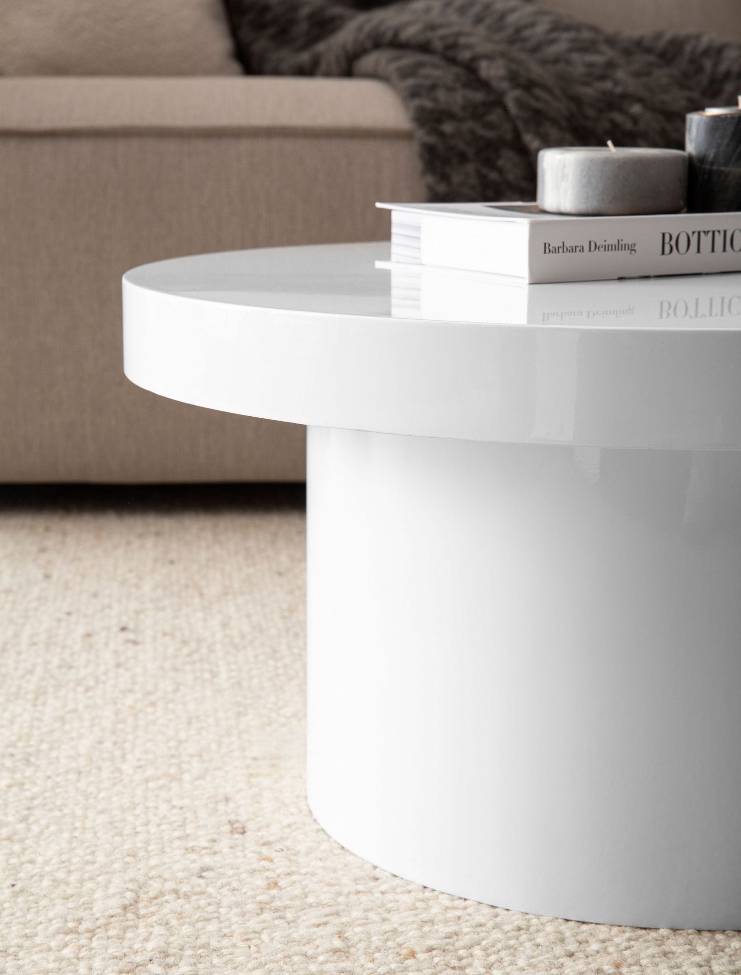 couchtisch schwarz rund 2er set Rundes Couchtische ELEGANCE 75cm anthrazit Keramik Metall » Jetzt kaufen Holz