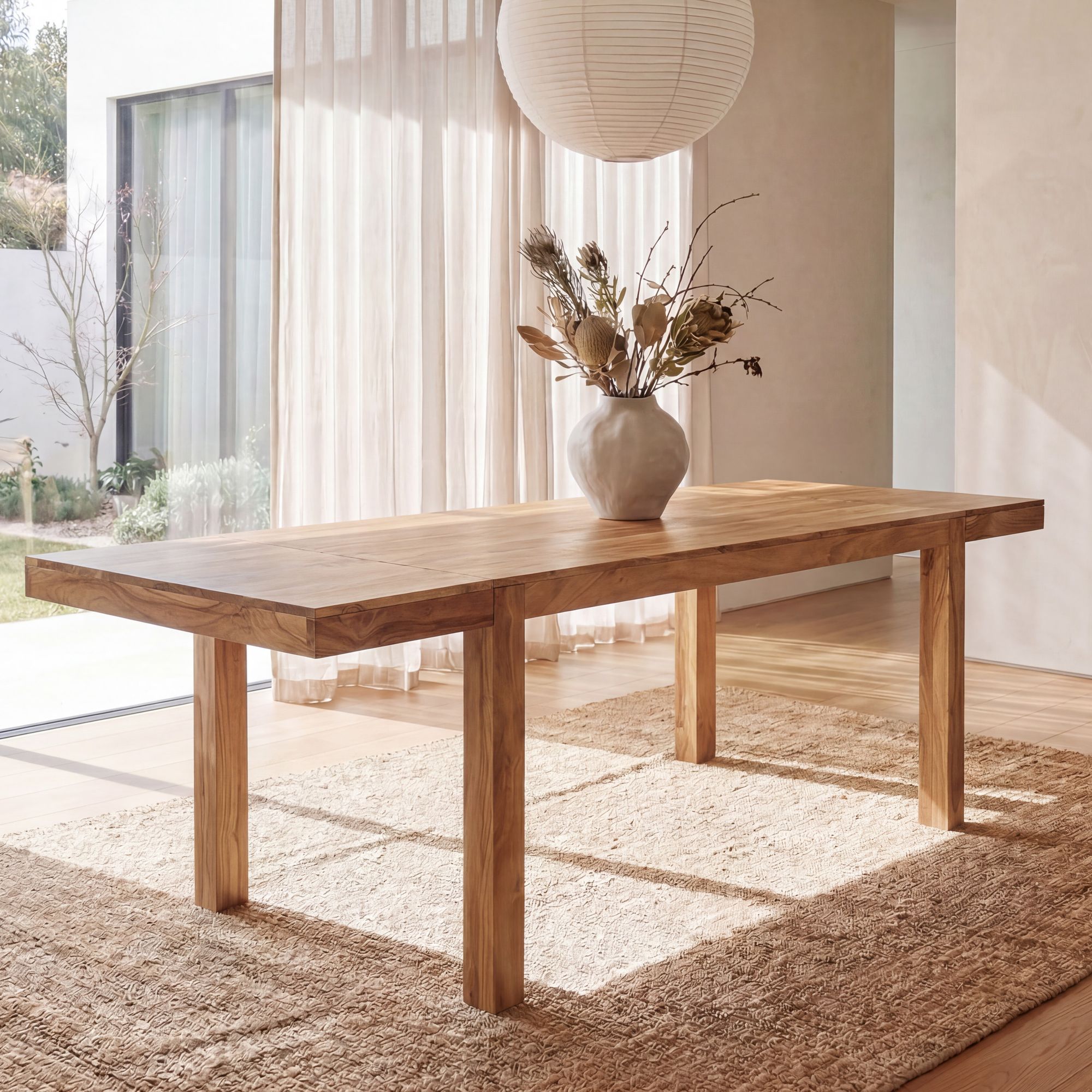 Esszimmertisch Erweiterbar 160 - 240cm Holz Massiv Esstisch K&uuml;chentisch Handmade - Bild 1