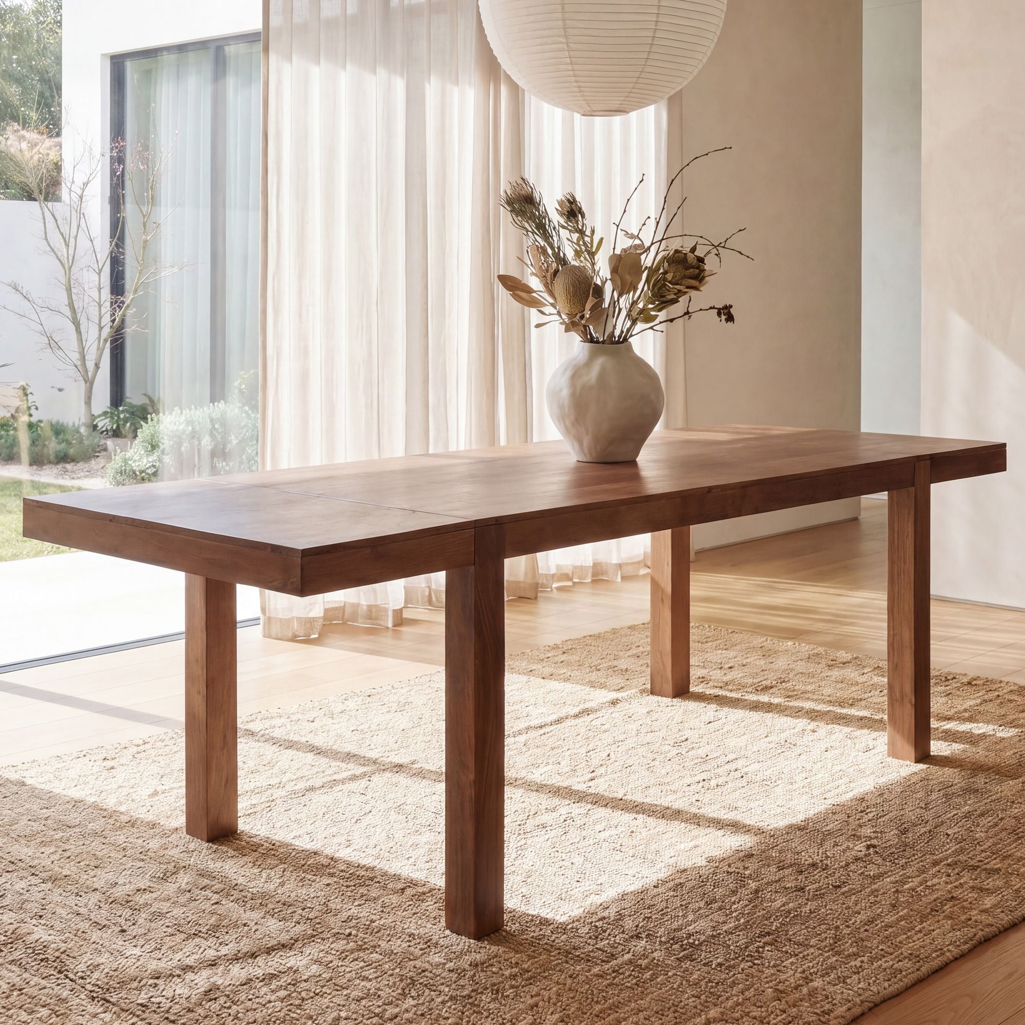 Esszimmertisch Erweiterbar 160 - 240cm Holz Massiv Esstisch K&uuml;chentisch Handmade - Bild 1