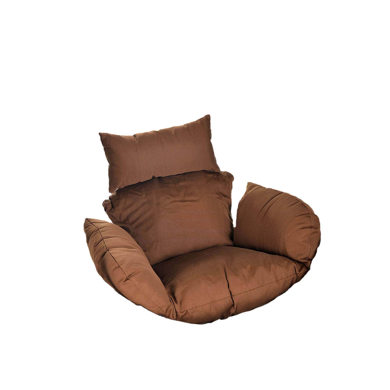 HOME DELUXE Polyrattan H&auml;ngesessel CIELO - Grau/Braun nur Kissen - Bild 1