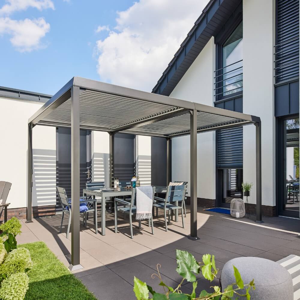 HOME DELUXE Lamellenpavillon CANNES - 400 x 303 x 223 cm - Bild 1
