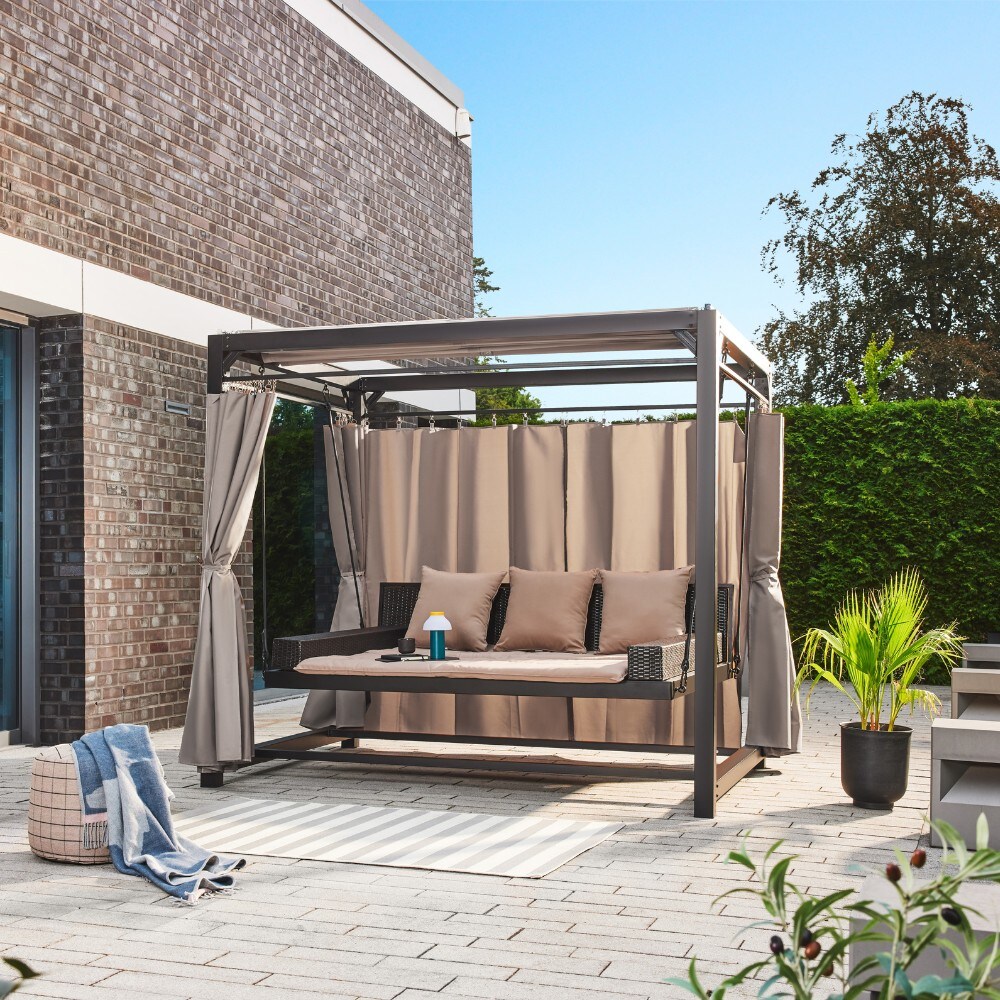HOME DELUXE Kissenset + Matratze für Pavillon PROVENCE
