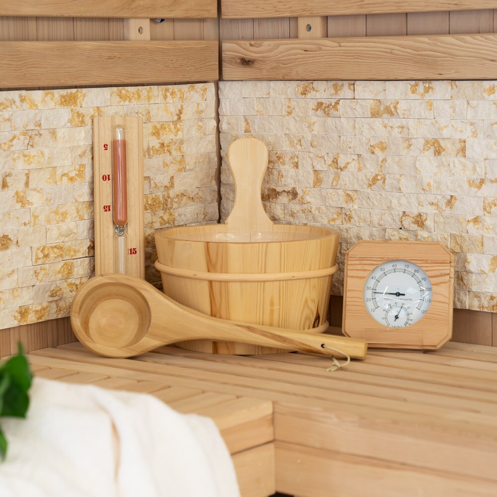 HOME DELUXE Saunazubehör 5 tlg. Q PREMO