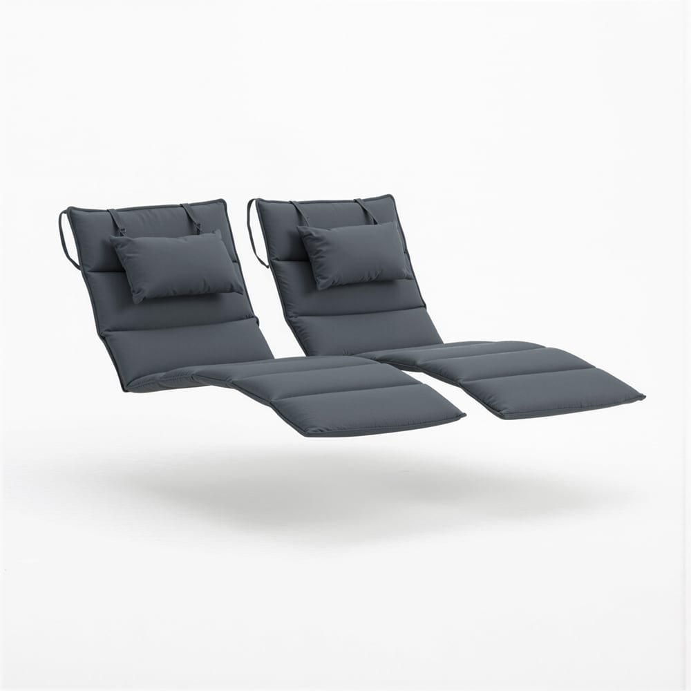 HOME DELUXE Wellenholzliege/Waldsofa TAIGA - 2 Auflagen