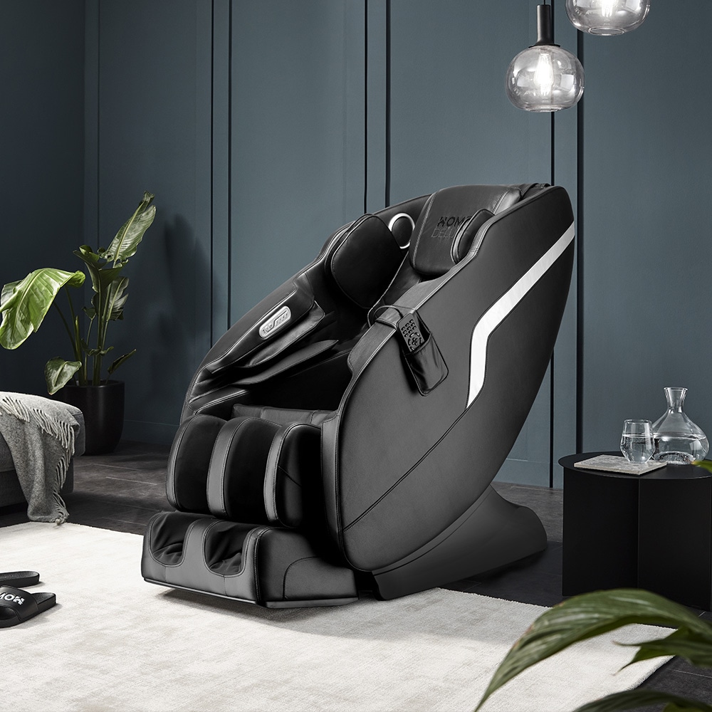 Massagesessel mit Zero-Gravity-Funktion KELSO - Schwarz