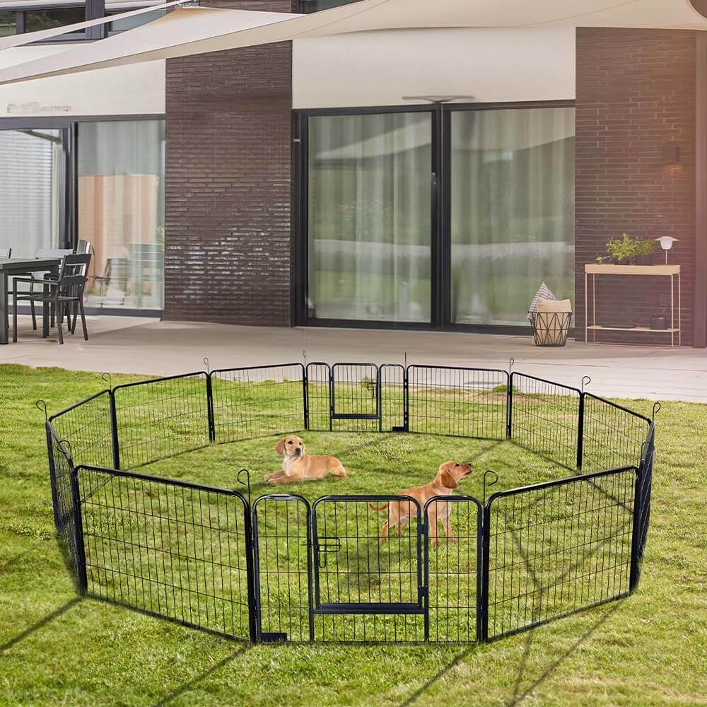 HOME DELUXE Welpenauslauf BARKI 80 x 60 cm / 12-teilig