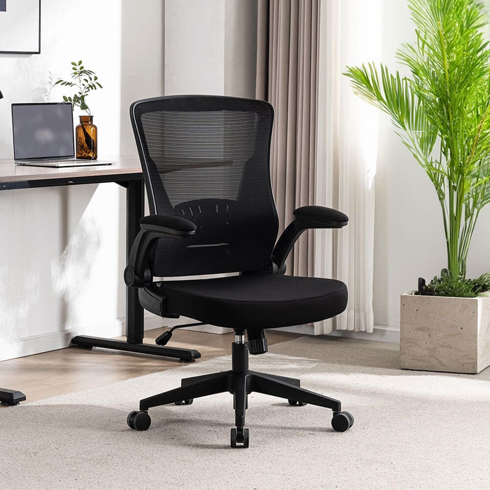 HOME DELUXE Schreibtischstuhl ZELA - Schwarz - Bild 1
