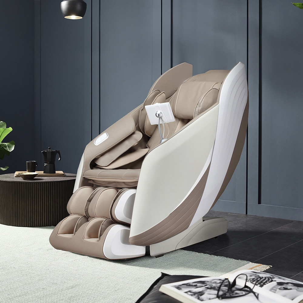 HOME DELUXE Massagesessel mit Zero-Gravity-Funktion HYLOS - Khaki - Bild 1