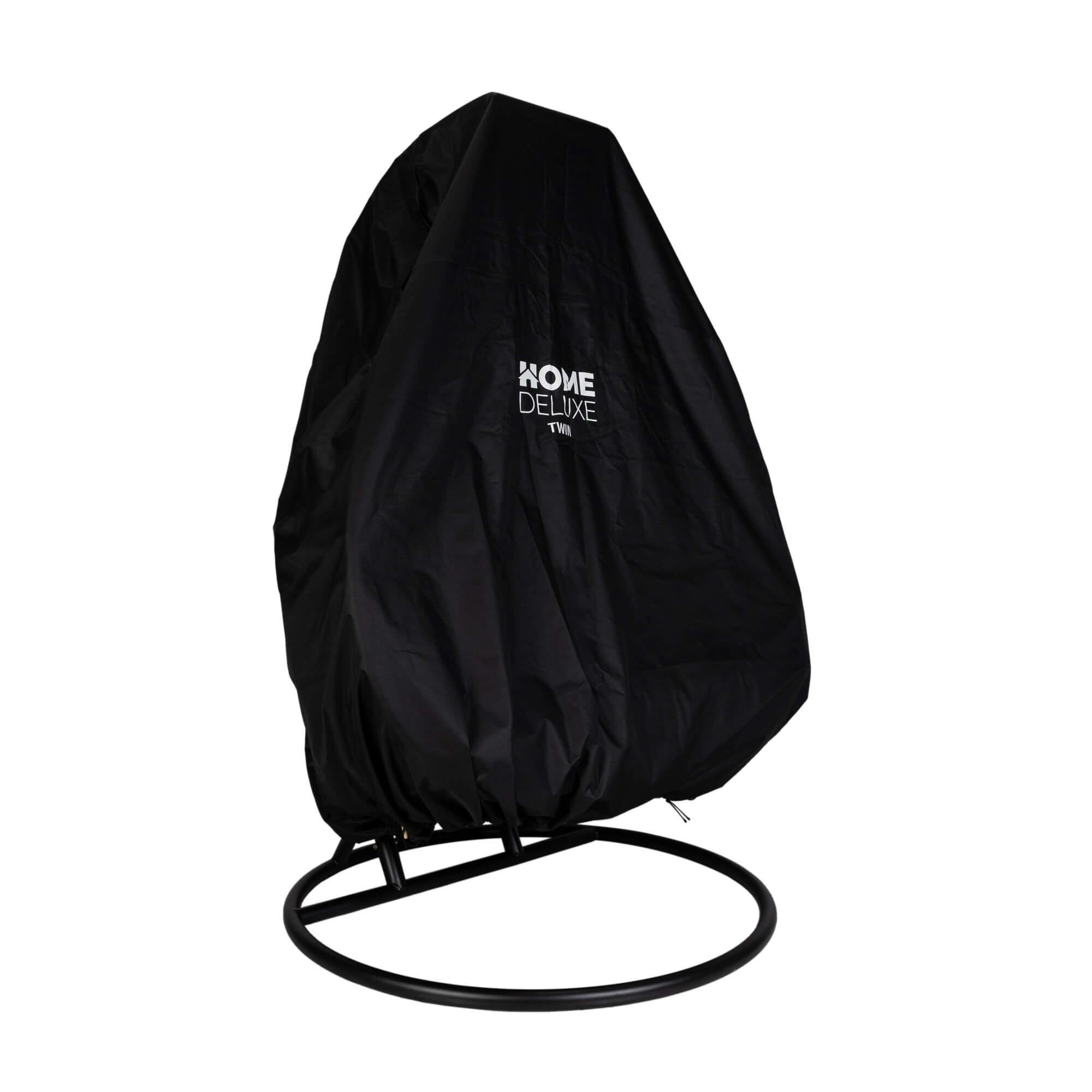 HOME DELUXE Regenabdeckung f&uuml;r H&auml;ngesessel CAPE TWIN - Hellgrau - Bild 1