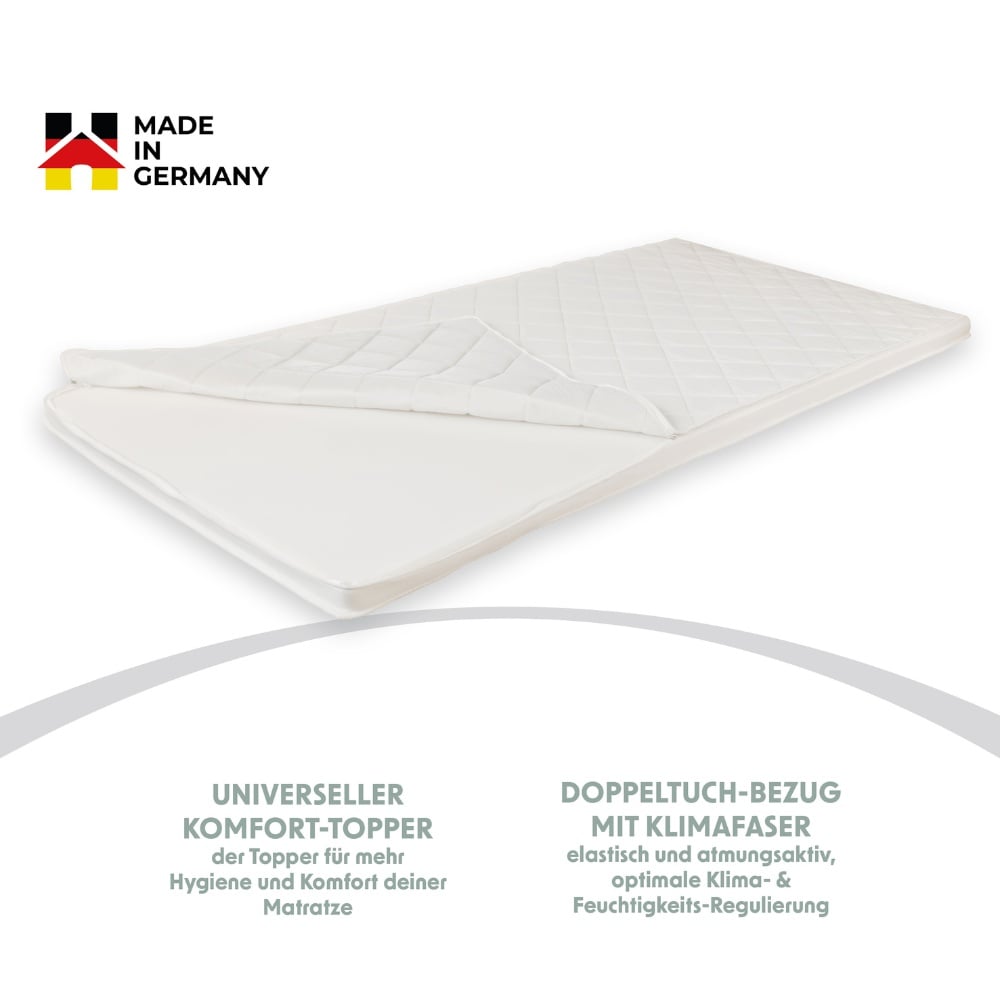 HOME DELUXE Topper LAY - Made in Germany 270 x 200 cm - Bild 1