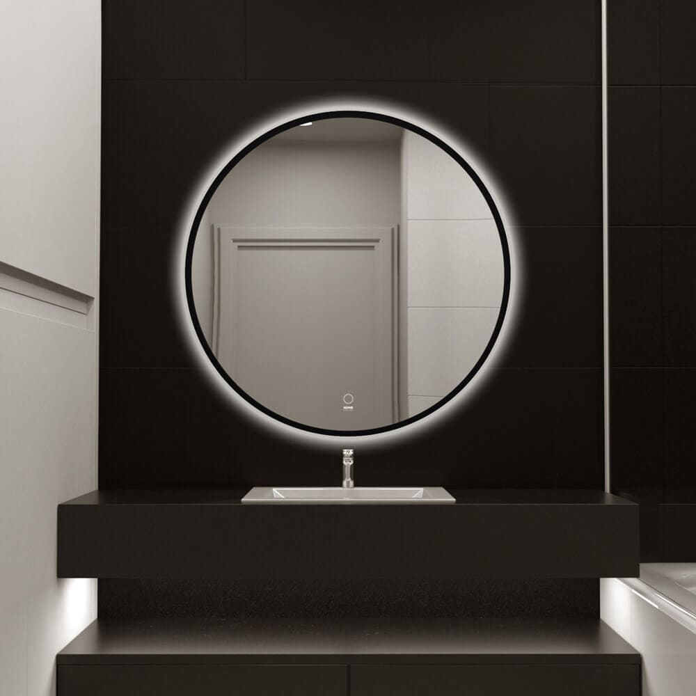 HOME DELUXE LED-Spiegel Rund DUBI - 100 cm - Bild 1