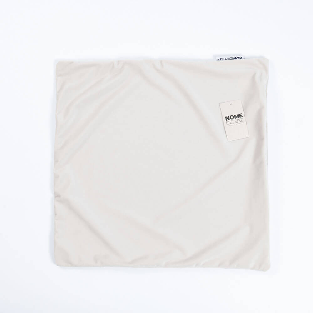 HOME DELUXE Samt Kissenbezug COUSHY - Beige - Bild 1