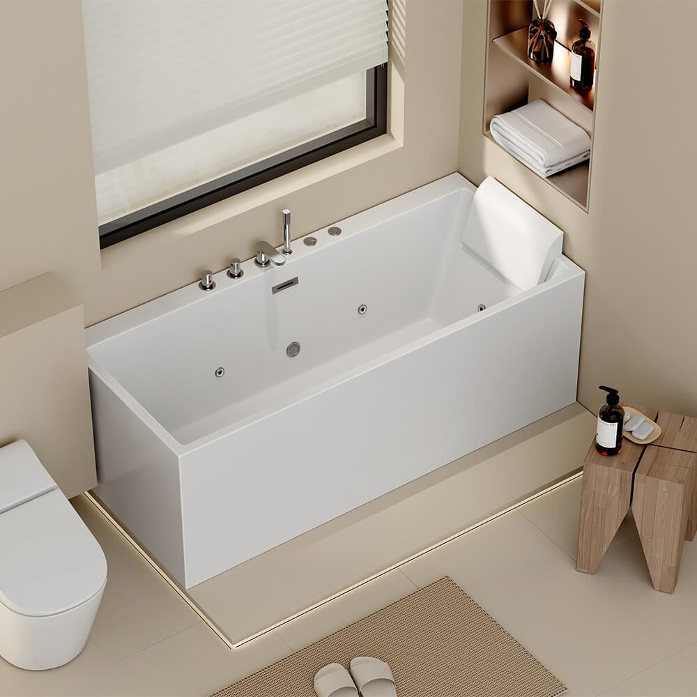 HOME DELUXE Whirlpoolbadewanne AMBER - 170 x 58 x 80 cm - Bild 1