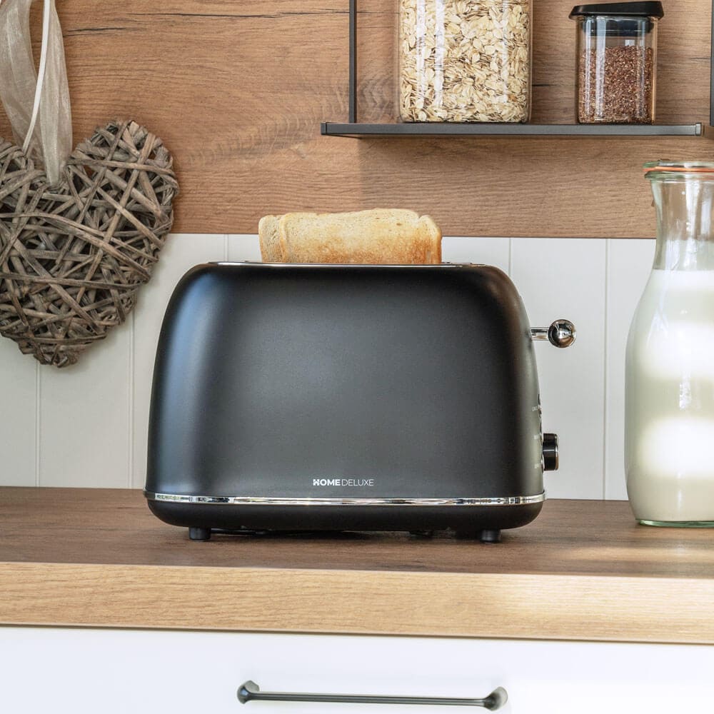 HOME DELUXE Toaster MAJESTIC - Matt Schwarz - Bild 1