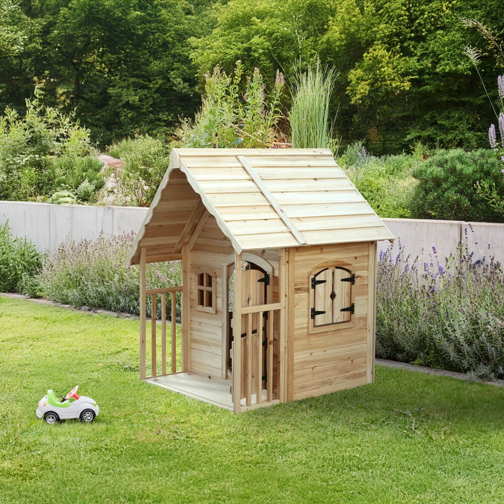HOME DELUXE Spielhaus aus Holz KIMI - Natur - Bild 1
