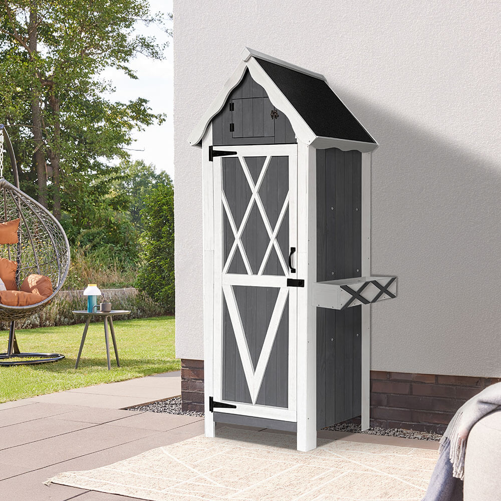 HOME DELUXE Gartenschrank aus Holz YANA - XL - Bild 1