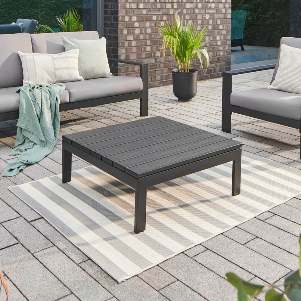 WPS Tischplatte für Gartenlounge RIO - Anthrazit