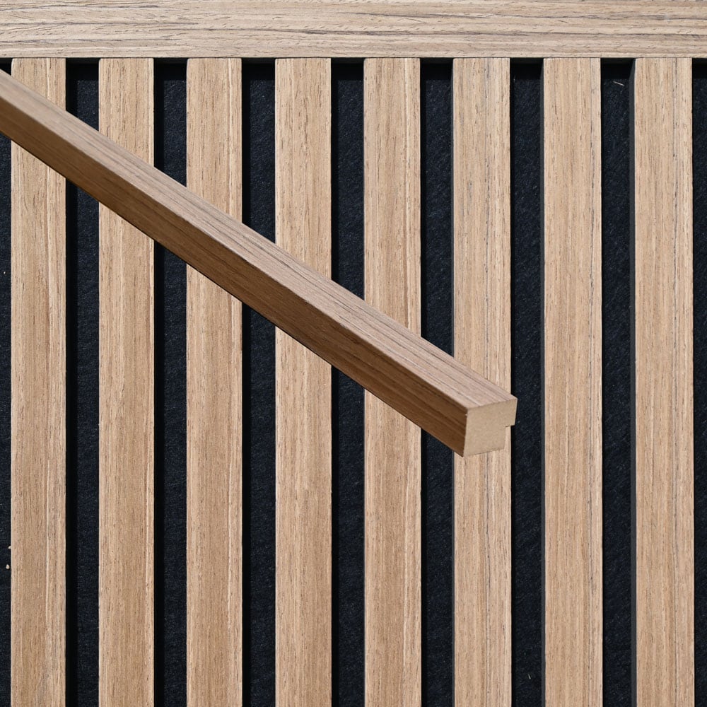 HOME DELUXE Abschlussleiste f&uuml;r Akustikpaneel ENDO Oiled Oak - 240 cm - Menge: 2 - Bild 1