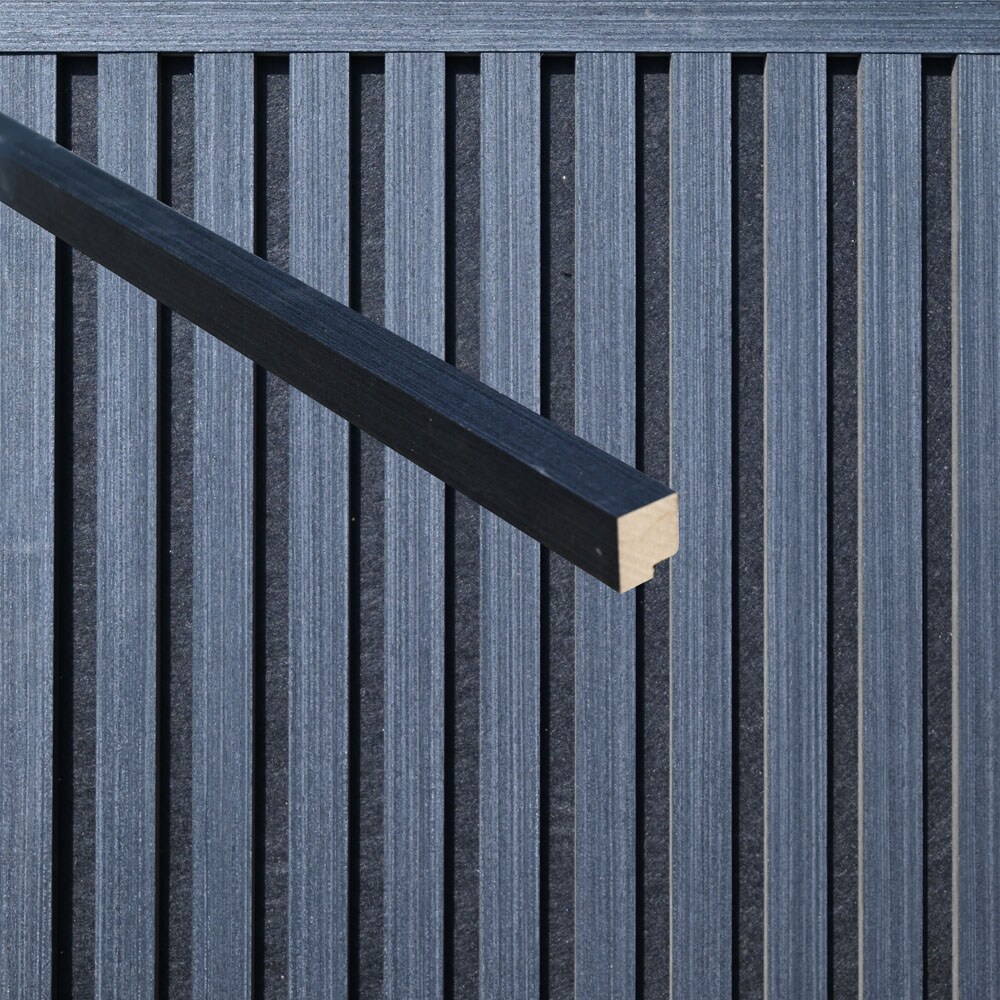 HOME DELUXE Abschlussleiste f&uuml;r Akustikpaneel ENDO Grey Oak - 240 cm - Menge: 3 - Bild 1