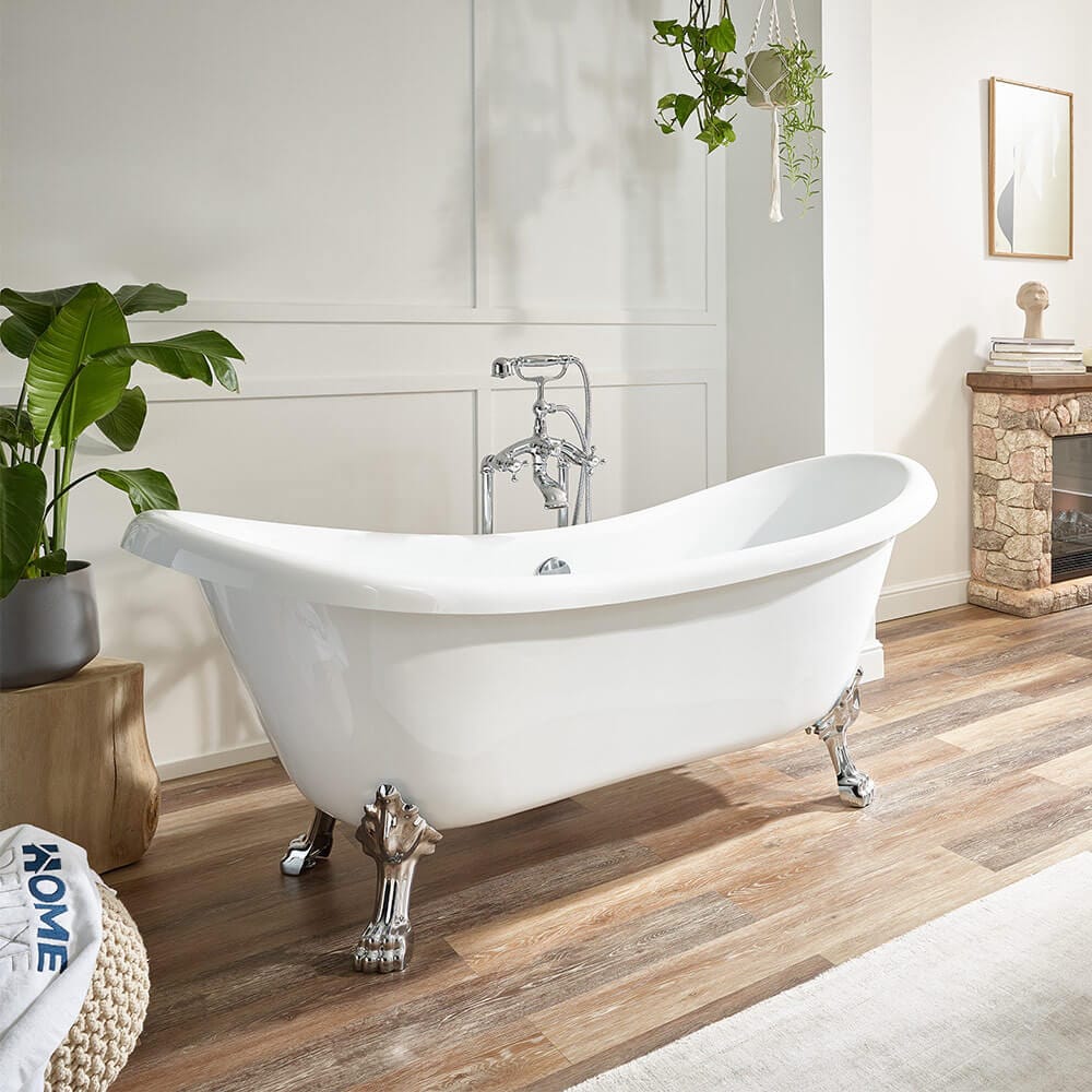 HOME DELUXE Freistehende Badewanne FAMA - 176 x 74 cm - Bild 1
