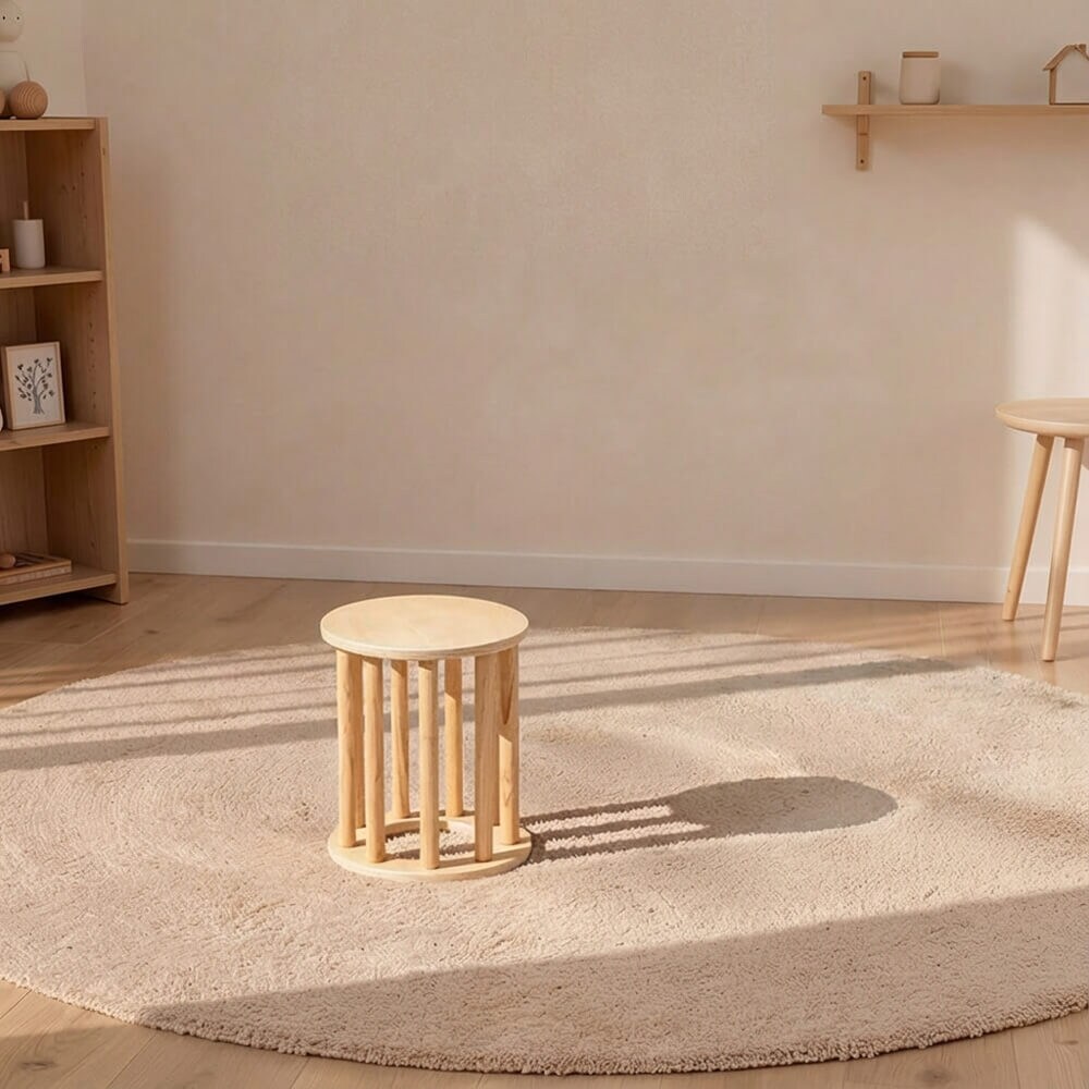 HOME DELUXE Hocker NALAN – Natur