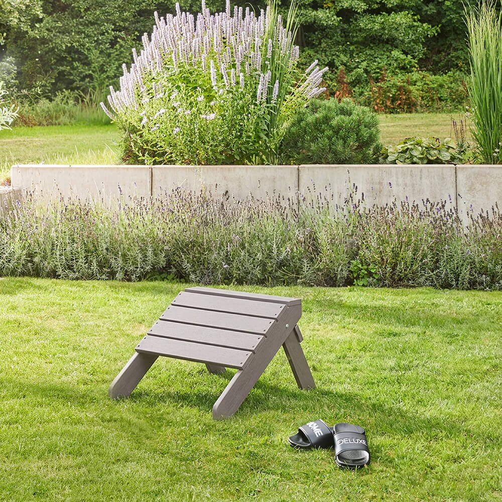 HOME DELUXE Hocker FAREA – Grau
