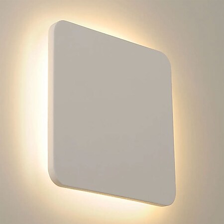 SLV Plastra Square LED Wandleuchte 3000K Gips - Bild 1