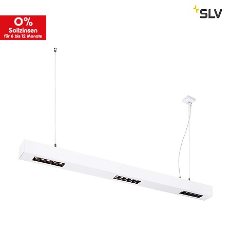 SLV Q-Line LED Pendelleuchte 1m Weiß 3000K - Bild 1