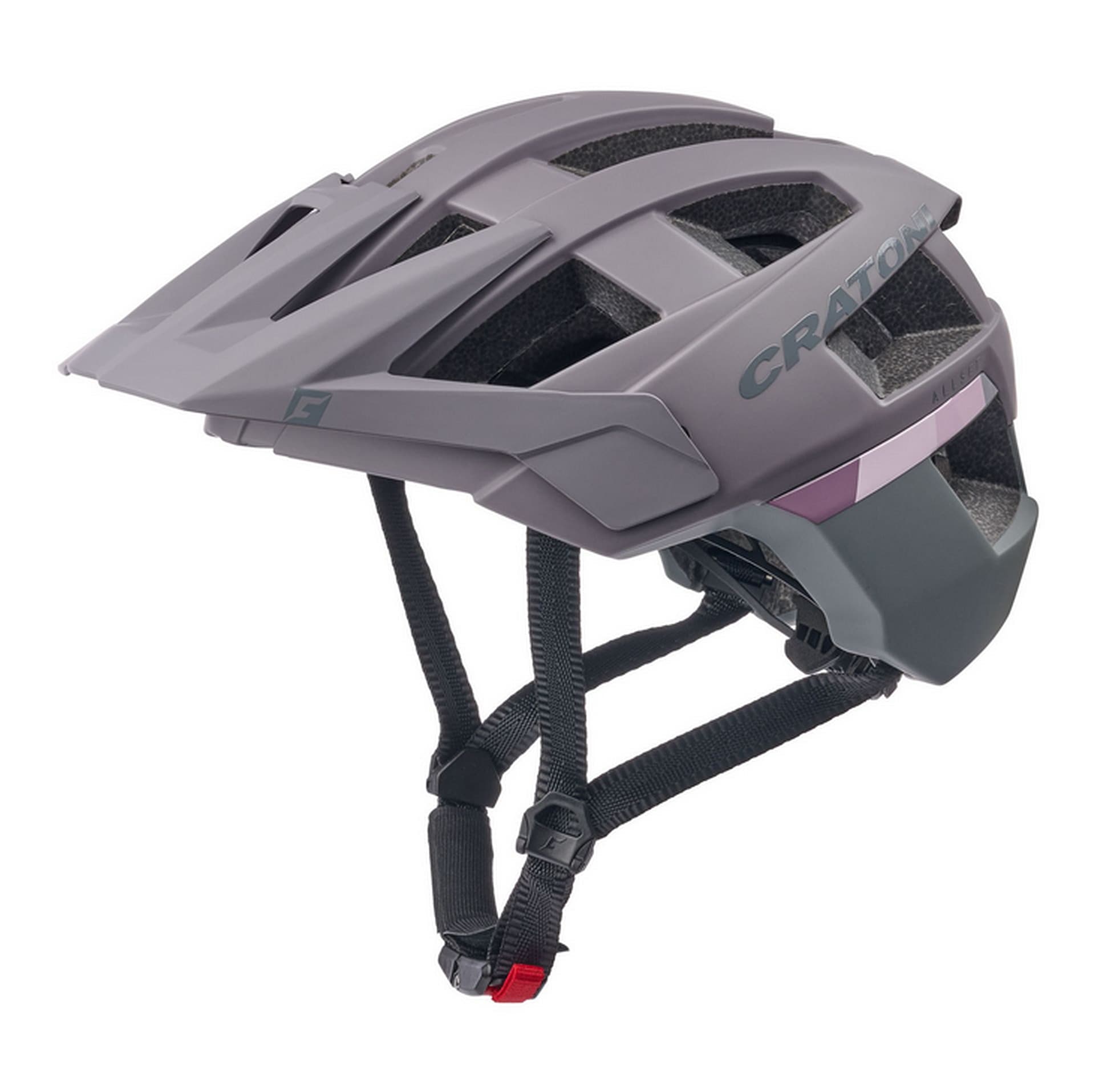 CRATONI MTB - Fahrradhelm AllSet, grau-rose - Bild 1