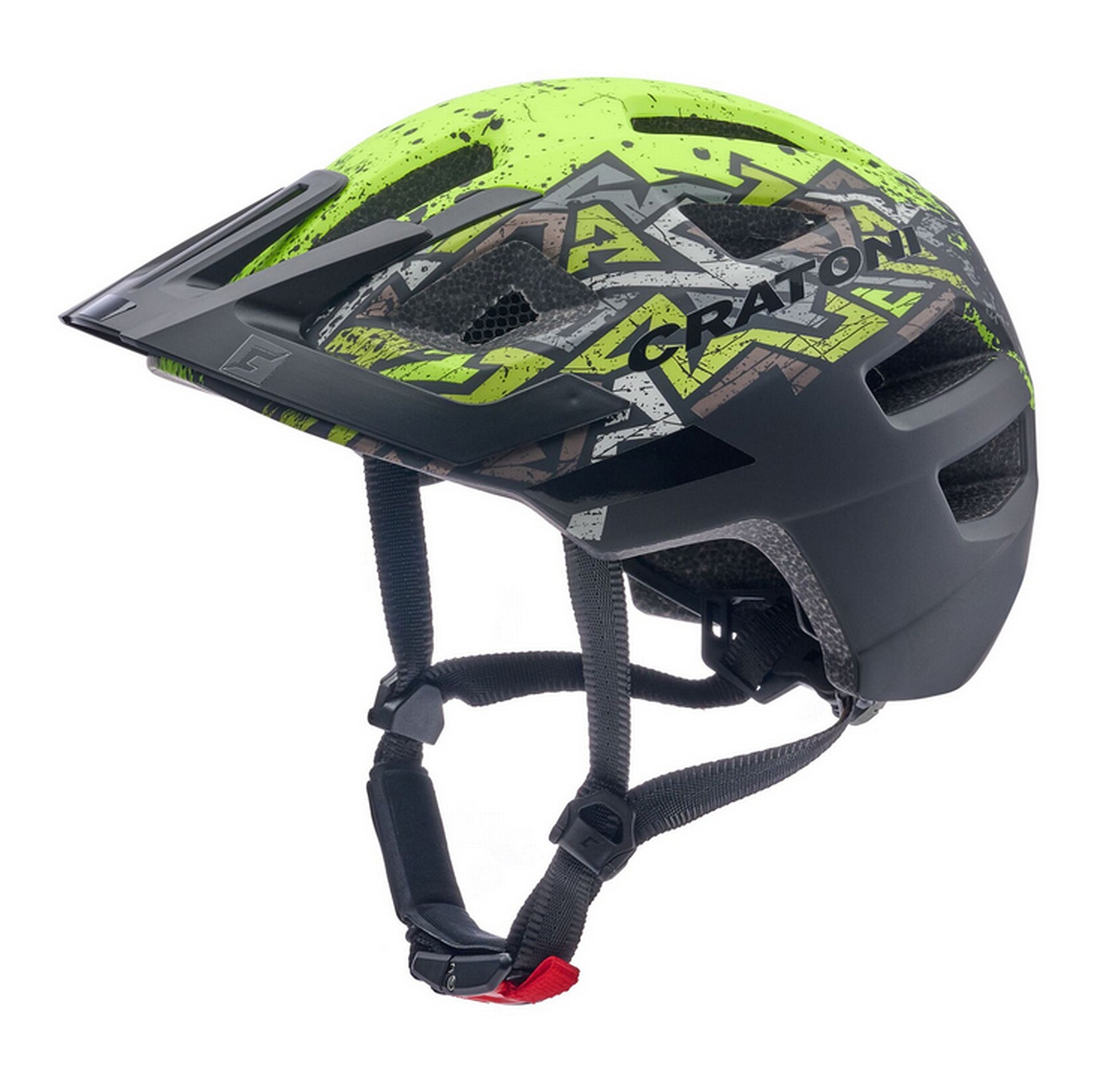 CRATONI Fahrradhelm Maxster Pro, wild-neonyellow matt