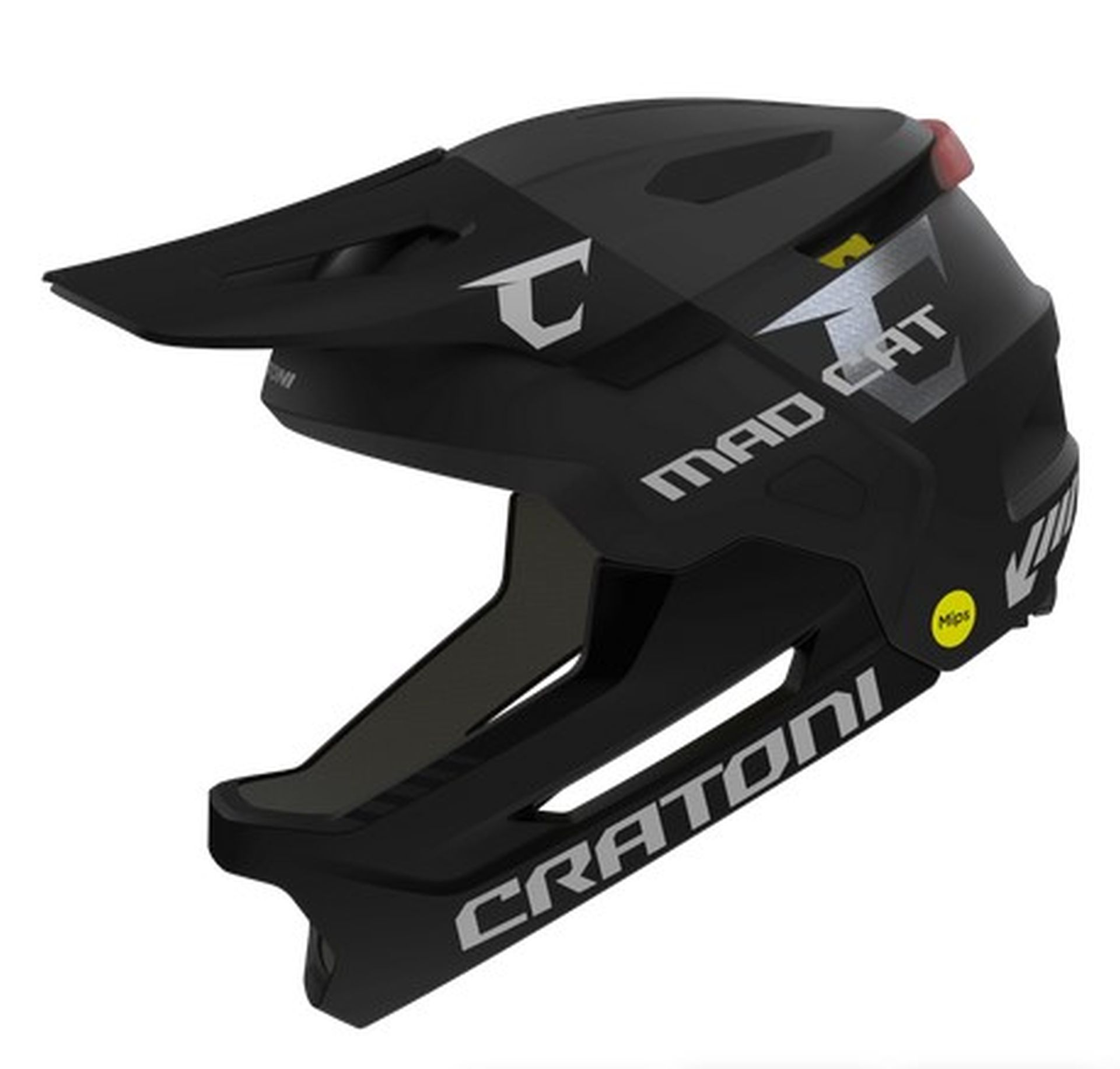 CRATONI MTB-Kinder-/Jugendhelm  Madcat Mips, black matt - Bild 1