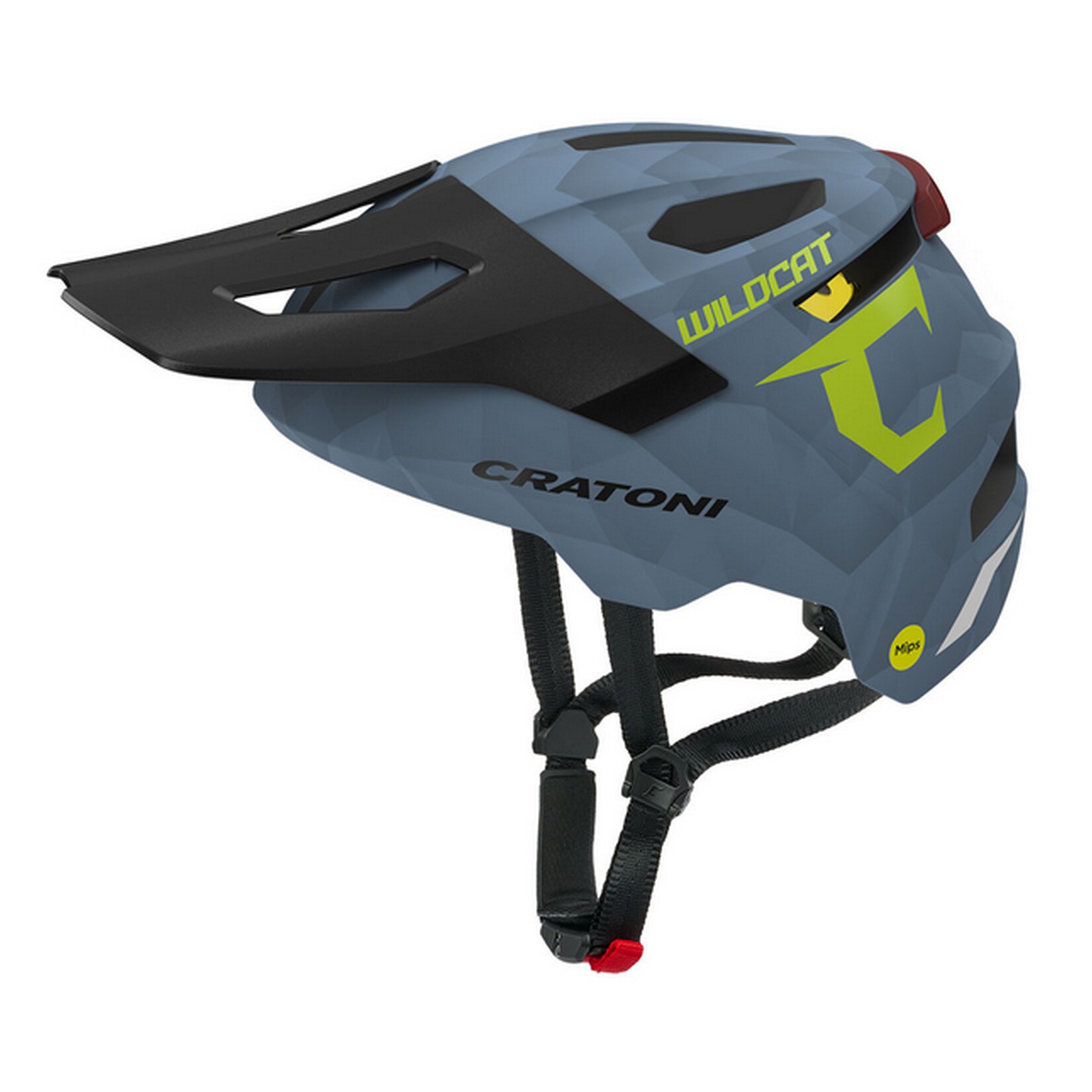 CRATONI Kinder-/Jugendhelm "WildCat MIPS", blau