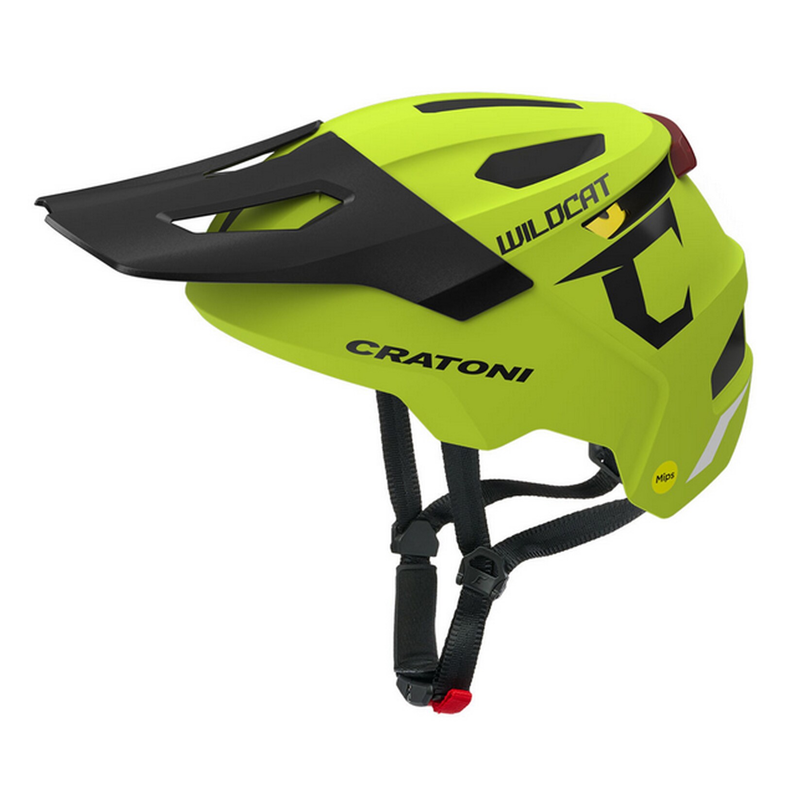 CRATONI Kinder-/Jugendhelm "WildCat MIPS", limette